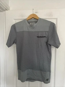 New Balance mens grey gym/fitness T-shirt Small - Picture 1 of 4