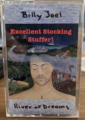 Billy Joel•”River Of Dreams” Cassette•Factory Sealed 1993•Mint•Stocking Stuffer! - Image 1 of 3