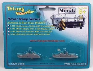 Tri-ang Minic S760 British Minesweeper Penzance & Brocklesby 1/1200 Scale - Picture 1 of 2