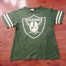 RARE Vintage Hysterics Glamour Riders No.69 Youth T-Shirt Green Sz 140 (XS)