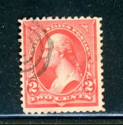 US Scott # 252 - Used - Nice Centering - CV=$13.00    (5-C251) - Image 1 of 2