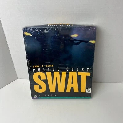 Police Quest SWAT Daryl F Gates PC Video Game New Sealed - Image 1 of 4