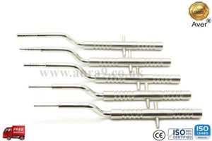 New Implant Dental Stainless Steel Bone Spreader Set of 5, Aver UK 3,3.5,4 &5mm - Picture 1 of 2