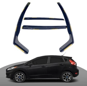 Windabweiser für Ford Fiesta MK7 2008-2017 5-türer Schrägheck Haibak 4tlg Satz - Bild 1 von 7