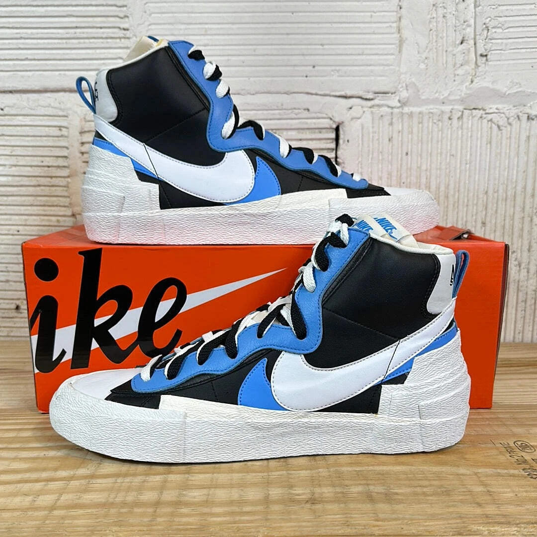 Nike sacai x Blazer Mid Black Blue for Sale | Authenticity
