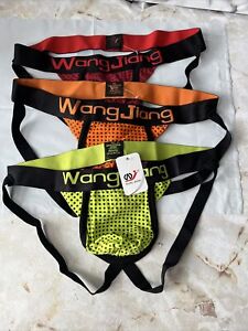 Set Of 3 Wang Jiang Jockstrap Underwear XL