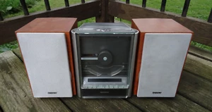 Sony HCD-EX100 / CMT-EX100 CD AM/FM Micro Stereo w/ Speakers - No Remote - Picture 1 of 13