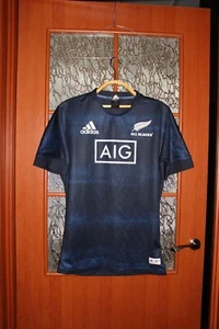 Adidas  NEW ZEALAND All Blacks Rugby 2019 Parley Jersey - size M - Picture 1 of 7