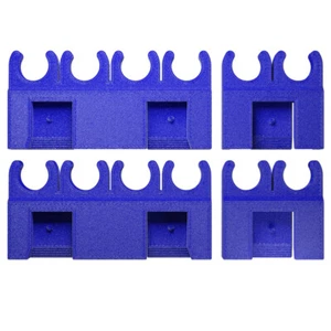 Juego de soportes de cables de bujía azul ciervo Triumph TR7 1971-77 para cables de 7 mm - Imagen 1 de 11