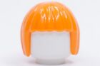 NEW LEGO® Orange Bob Cut Minifigure Short Hair Piece 60292, 60340, 60355