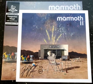 MAMOTH II VH SIGNED LP VINYL AUTOGRAPHED INSERT 2023 WOLFGANG VAN HALEN - Picture 1 of 5