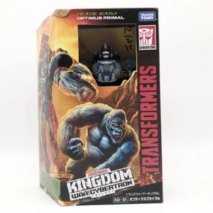 Kd-Ex Transformers Kingdom Burning Optimus Primal Takara Tomy Japan - Picture 1 of 10