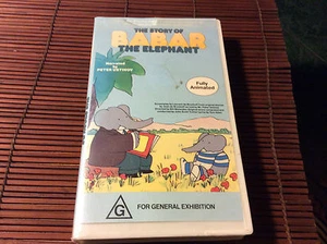 VHS MOVIE.THE STORY OF BARBAR THE ELEPHANT.PETER USTINOV - Picture 1 of 3