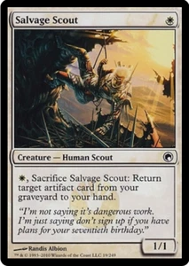 Salvage Scout Scars of Mirrodin MTG Common - Picture 1 of 1