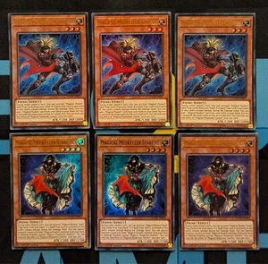 Magical Musketeer Deck Core 6 Cartas Paquete DUOV 3x Caspar 3x Starfire 1st YuGiOh - Imagen 1 de 1