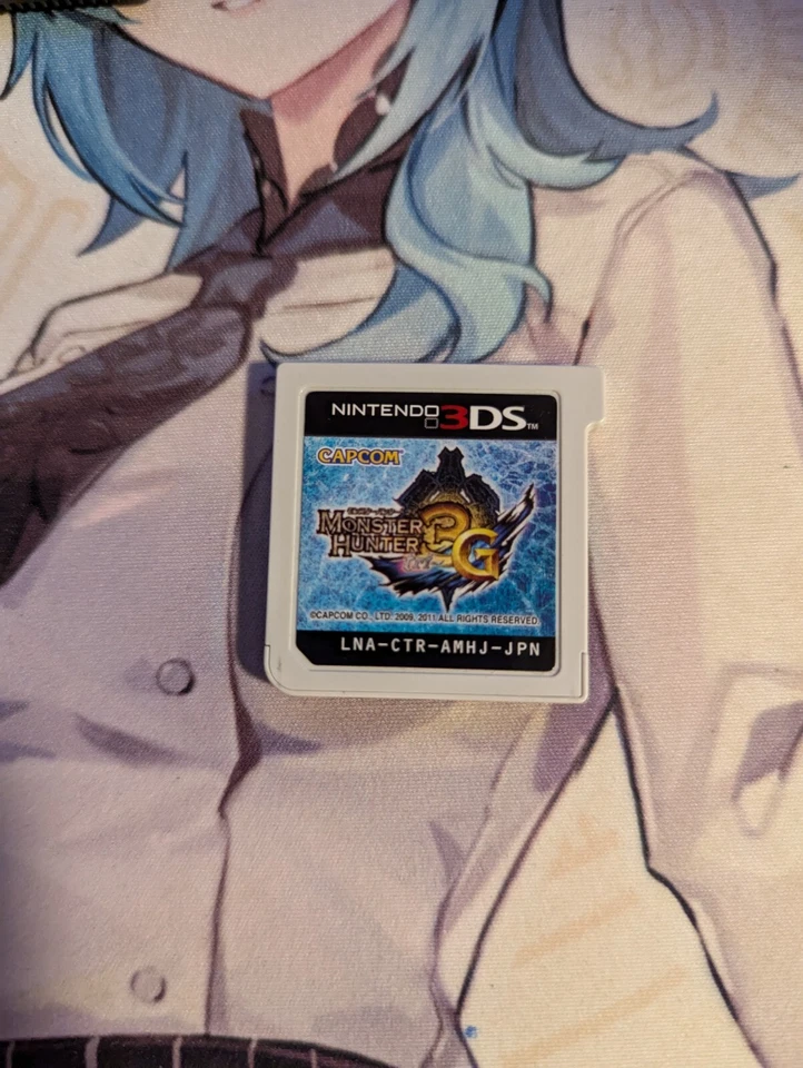 Monster Hunter 3G (Nintendo 3DS, 2011) - Japanese Version Loose USA seller - Image 1 of 1