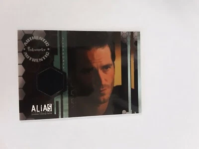 ALIAS SEASON 4 PIECEWORKS PW8 Michael Vartan As Michael Vaughn COSTUME CARD - Image 1 of 2