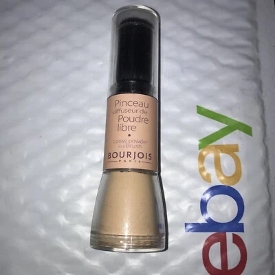 Bourjois Pinceau Poudre Libre Loose Powder Brush 64 Beige Leger unsealed NWOB - Image 1 of 2