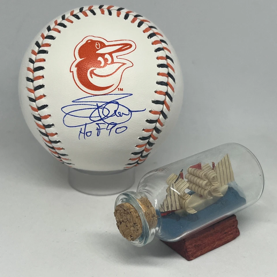 Jim Palmer signed Rawlings Team Stitch Orioles Logo Baseball JSA Auto HOF A3770 - Image 1 of 1
