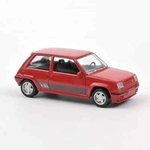 1:43 NOREV COCHE RENAULT SUPERCINCO TURBO SUPER 5 GT PHII 1988 X4 CAR ROJO - Imagen 1 de 2
