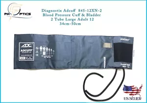 2 tubos grandes para adultos 12 Diagnostix Adcuff 845-12XN-2 para presión arterial - Imagen 1 de 9