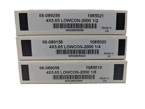 New Schneider 4x5.65" Low Contrast-2000 - 1/8, 1/4 & 1/2 Filter Set - 3 Filters - Picture 1 of 6