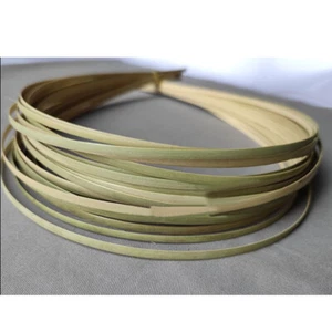 10 PIEZAS 90 CM Tiras de bambú secas Material de tela de caña para reparación de silla de cesta - Imagen 1 de 14