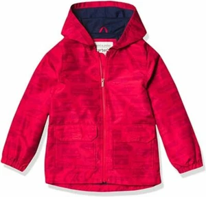 Carter's Boys Red Rainslicker Jacket Size 4 5/6 7 - Picture 1 of 1