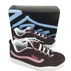 VANS Vintage Wesley Brown Pink Skate Suede Skateboard Shoes Women's Size 9 US
