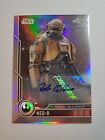 2023 Topps Chrome Star Wars - Ned-B Refractor Autograph