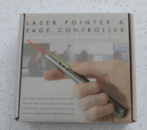 Laser Pointer & Presentation Slide Controller for PC /Laptop Slide Presentations - Picture 1 of 5