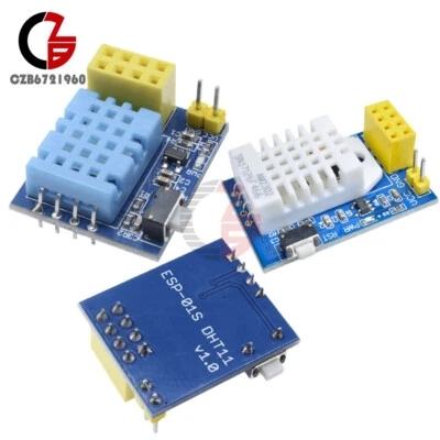 DHT11 AM2302 DHT22 ESP8266 ESP-01/01S Temperature Humidity Wifi Sensor Module - Image 1 of 4