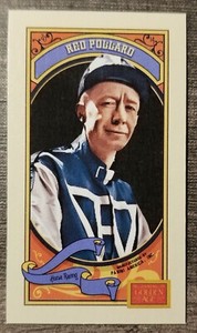 2014 Panini Golden Age Mini Hindu Back Red Pollard #54 Horse Racing