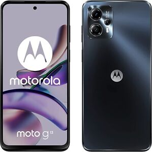 Motorola G13 4G Dual SIM 128GB Smartphone SIM-Free Unlocked - Matte Charcoal A