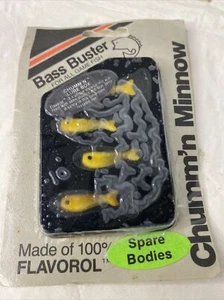 1 Bass Buster Chumm'n Minnow Angelköder Ersatzkörper Flavorol USA Neu LESEN - Bild 1 von 4