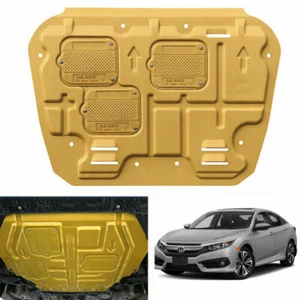 Protector inferior para Honda Civic 1.5T 16-21 motor protector contra salpicaduras chasis armadura dorado - Imagen 1 de 9