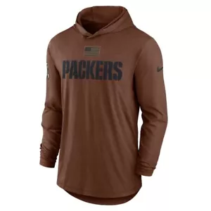 GREEN BAY PACKERS 2023 NIKE Salute To Service Hoodie T SHIRT Men's 3XL - Picture 1 of 10
