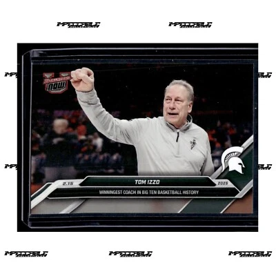 Bowman U Now 2025 - #68 Tom Izzo novato/658 entrenador ganador en Big Ten Foto 1 de 2