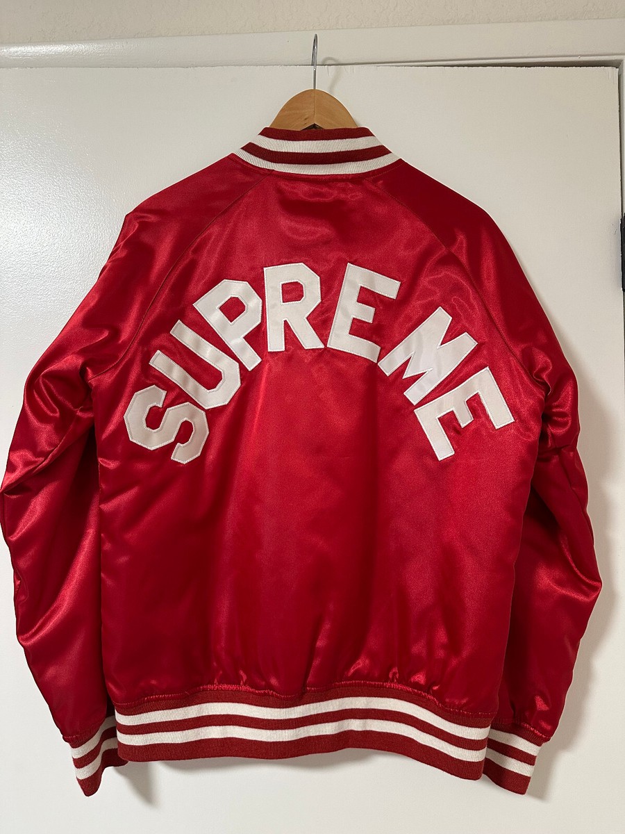 美品 Supreme×Champion コラボ スタジャン フード S - ジャケット 