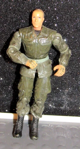 2004 GI Joe Rollbar  Jungle Strike Humvee Driver Hasbro Action Figure Cover