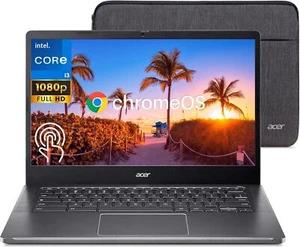Acer Chromebook Plus 14" FHD Touch Laptop Intel 8-Core i3-N305 UP TO 8GB RAM 2TB - Picture 1 of 7