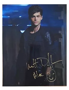 Autographed 8x10" Shadowhunters Alec Print Signed by Matthew Daddario + COA - Picture 1 of 3