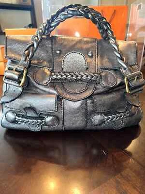 Bolso Valentino Garavani Histoire Cuero Antracita Metálico ¡¡EXCELENTE ESTADO!!! Foto 1 de 4
