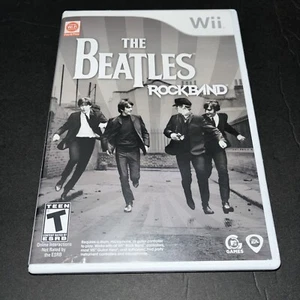 The Beatles Rock Band Nintendo Wii Game Complete With Manual & Case - Picture 1 of 17