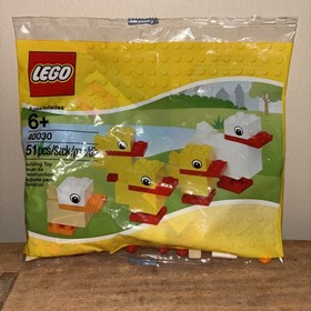 LEGO Seasonal Duck with Ducklings 40030 Easter Set New Sealed Polybag RARE