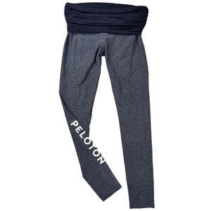 Beyond Yoga X Peloton Mujer Gris Plegable Cintura Leggings Talla Grande - Imagen 1 de 8