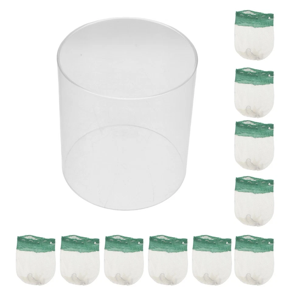  1 Set Camping Gas Lantern Mantles: Light Shade Covers Oil Lamp Parts Collar For - Image 1 of 4