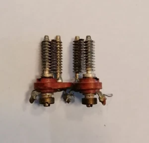 2 x Lufttrimmer Drehkondensator 2-20 pF - Bild 1 von 2