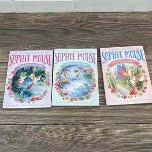 Lot of 3 The Adventures of Sophie Mouse Chapter Books by Poppy Green Clover - Picture 1 of 5