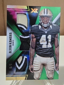 Panini XR 2017 Alvin Kamara *parche con logotipo usado por jugadores novatos*/5 #d5/5 - Imagen 1 de 2